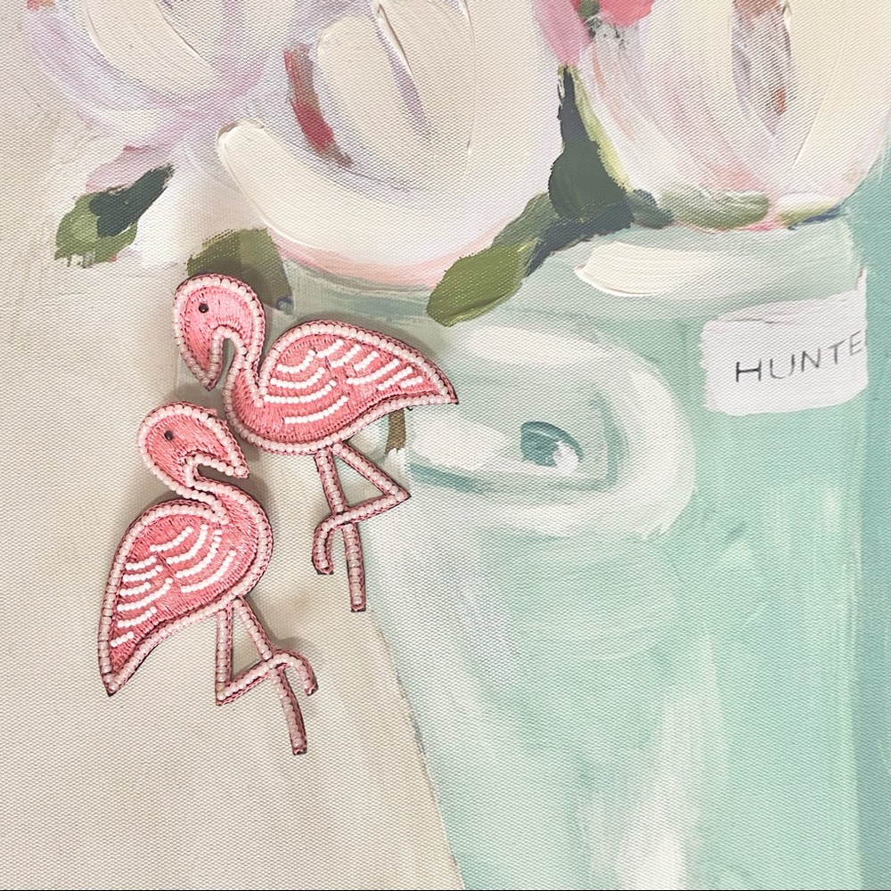 🦩 FLAMINGO EARRINGS 🦩